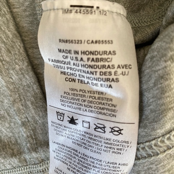 NIKE Dri-fit Grey Workout T-Shirt - Size XS - Picture 5 of 5